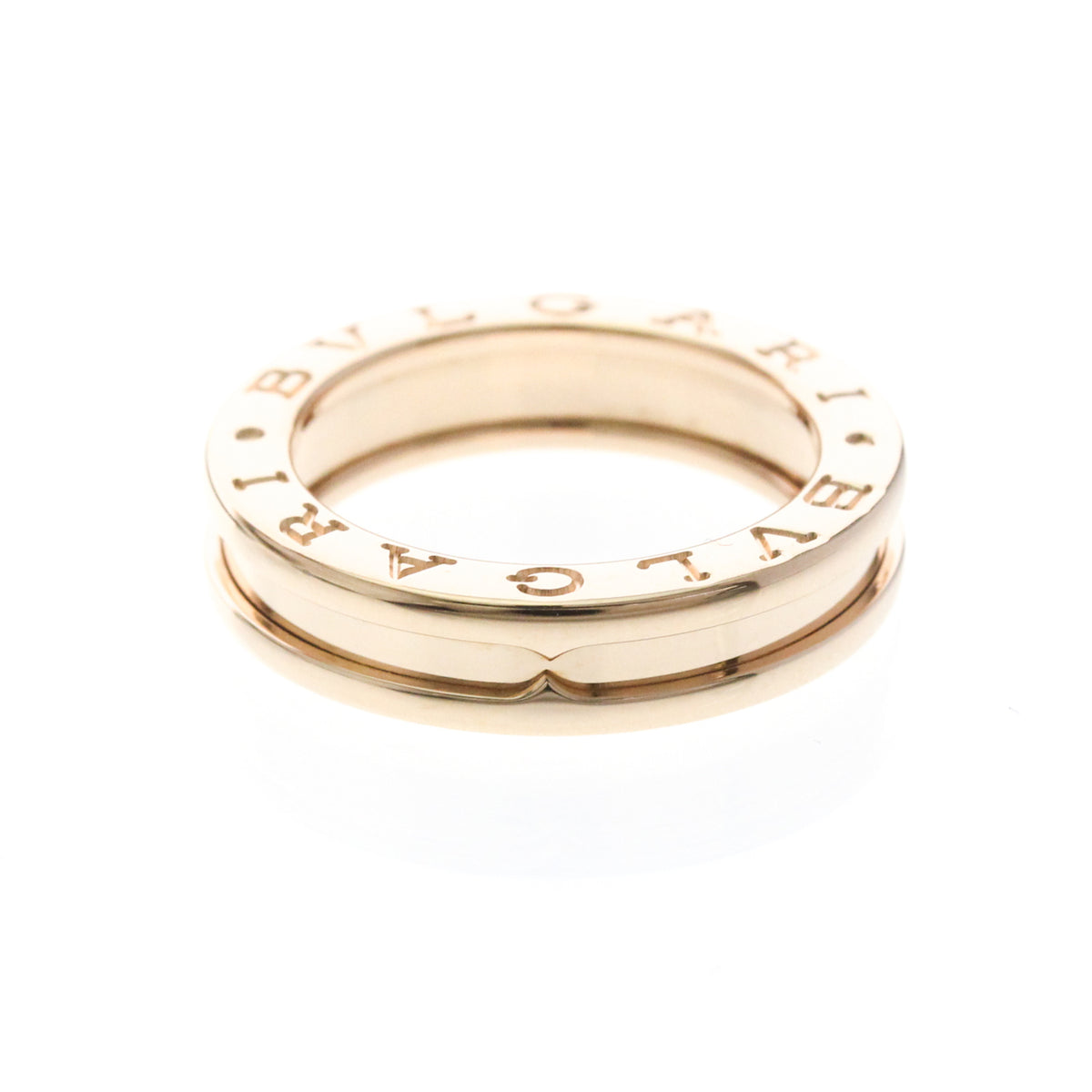 Bvlgari B.Zero1 One Band 18K Yellow Gold Gold Yellow_Gold Ring Jewelry (Pre-Owned)