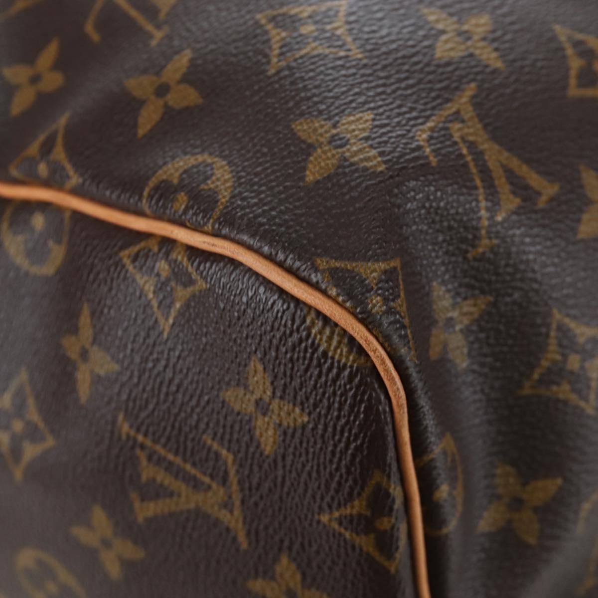 Louis Vuitton Keepall Monogram Canvas Brown Canvas Travel Bag Bag (Pre-Owned)