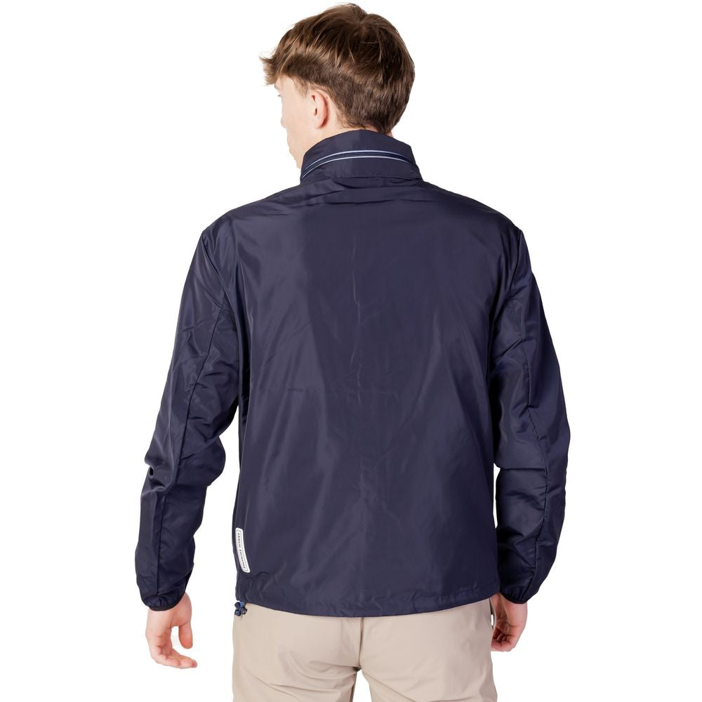 Armani Exchange Blue Polyester Men's Jacket