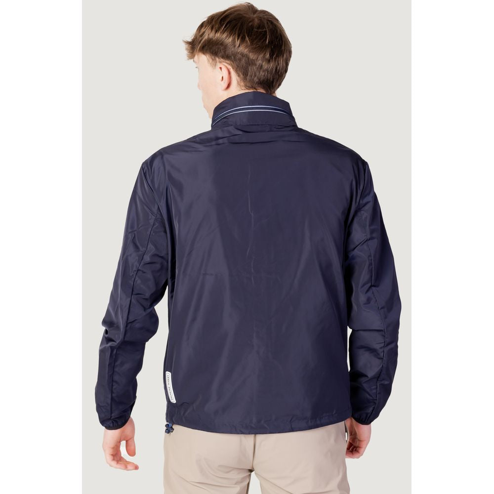 Armani Exchange Blue Polyester Men's Jacket