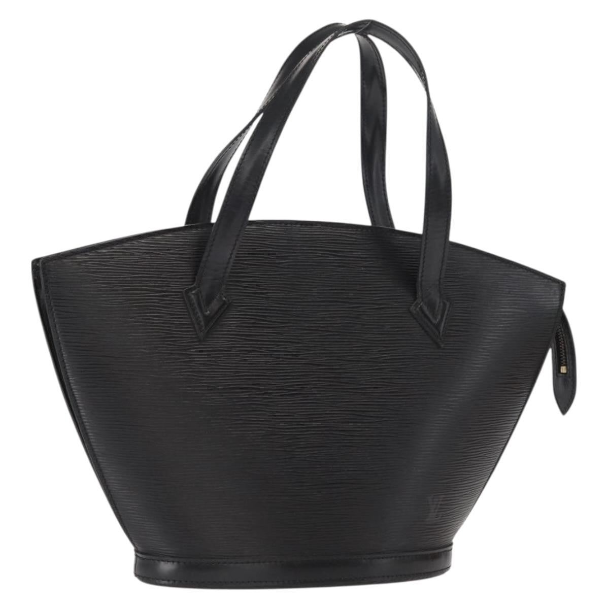 Louis Vuitton Saint Jacques Epi Leather Black Leather Handbag (Pre-Owned)
