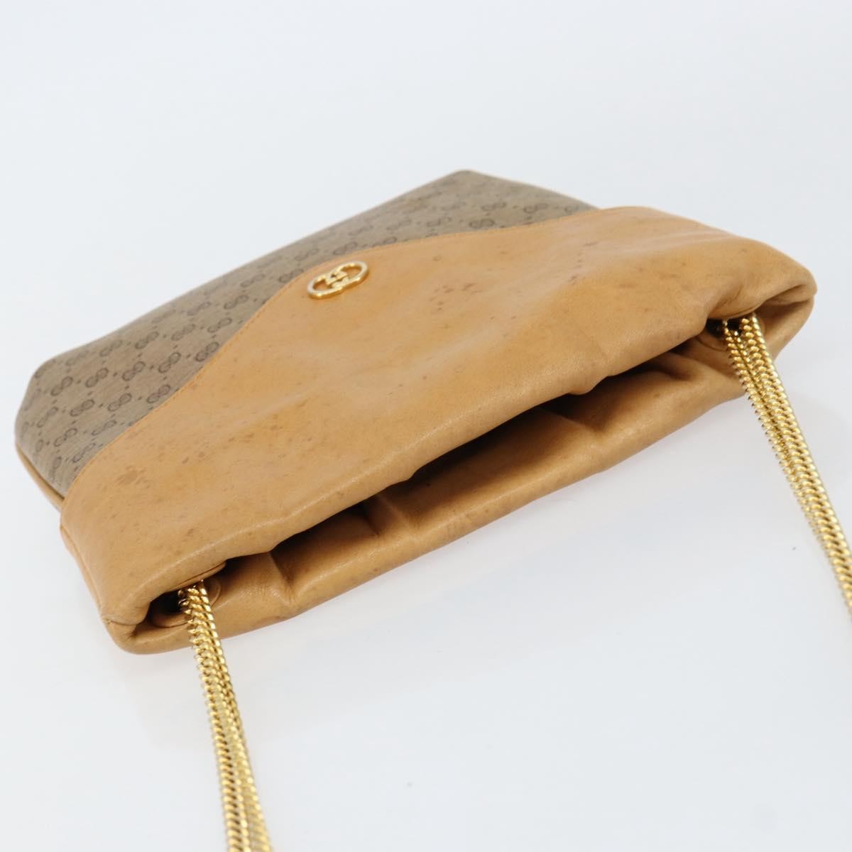 Gucci Micro Gg Supreme Gg Canvas Beige Pvc Shoulder Bag Bag (Pre-Owned)