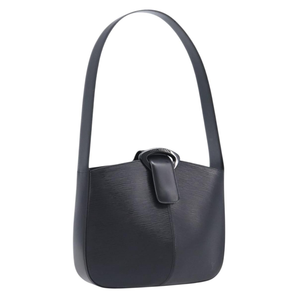 Louis Vuitton Reverie Epi Leather Black Leather Handbag (Pre-Owned)