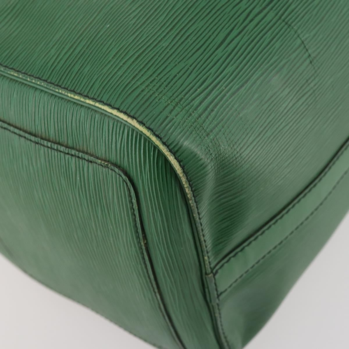 Louis Vuitton Keepall Epi Leather Green Leather Travel Bag Bag (Pre-Owned)