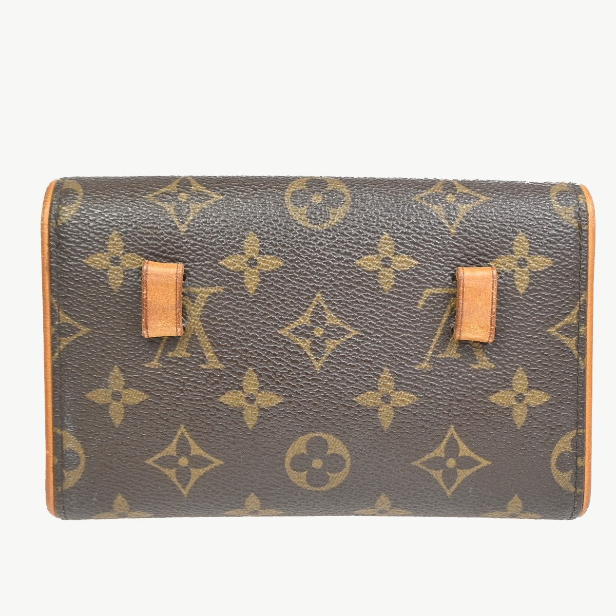 Louis Vuitton Florentine Canvas Brown Canvas Clutche & Pouche Bag (Pre-Owned)