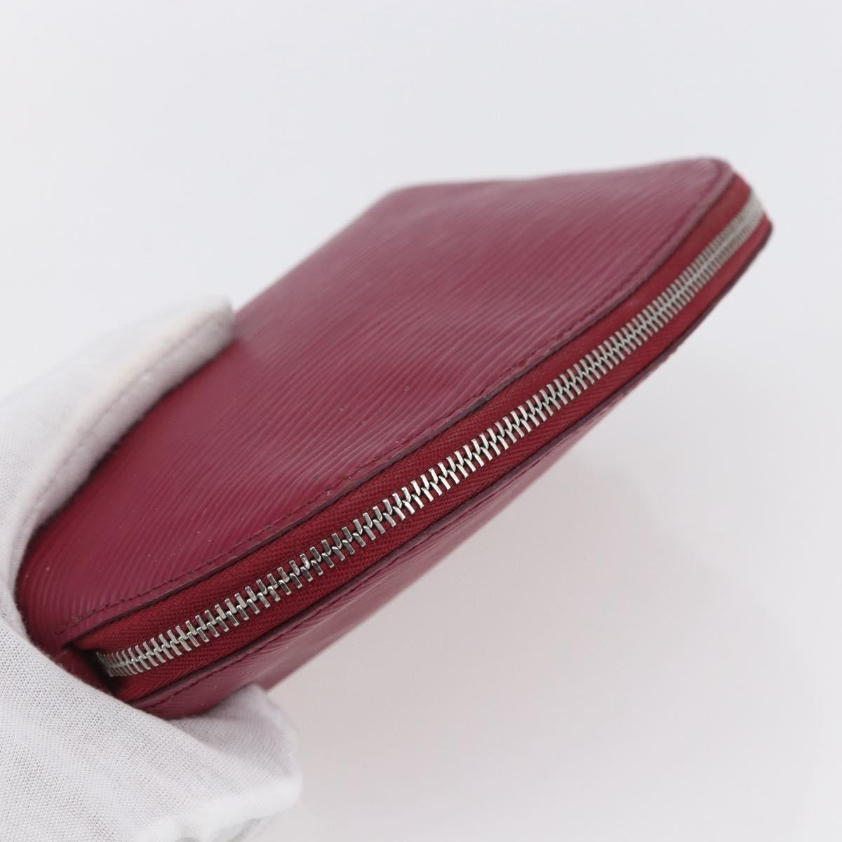 Louis Vuitton Cosmetic Epi Leather Burgundy Leather Clutche & Pouche Bag (Pre-Owned)