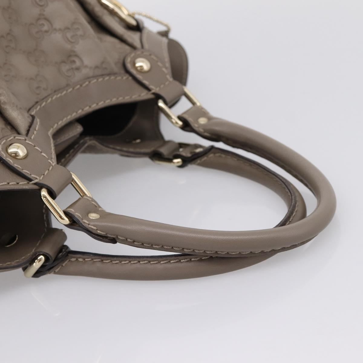 Gucci Sukey Guccissima Leather Gray Leather Tote Bag Bag (Pre-Owned)