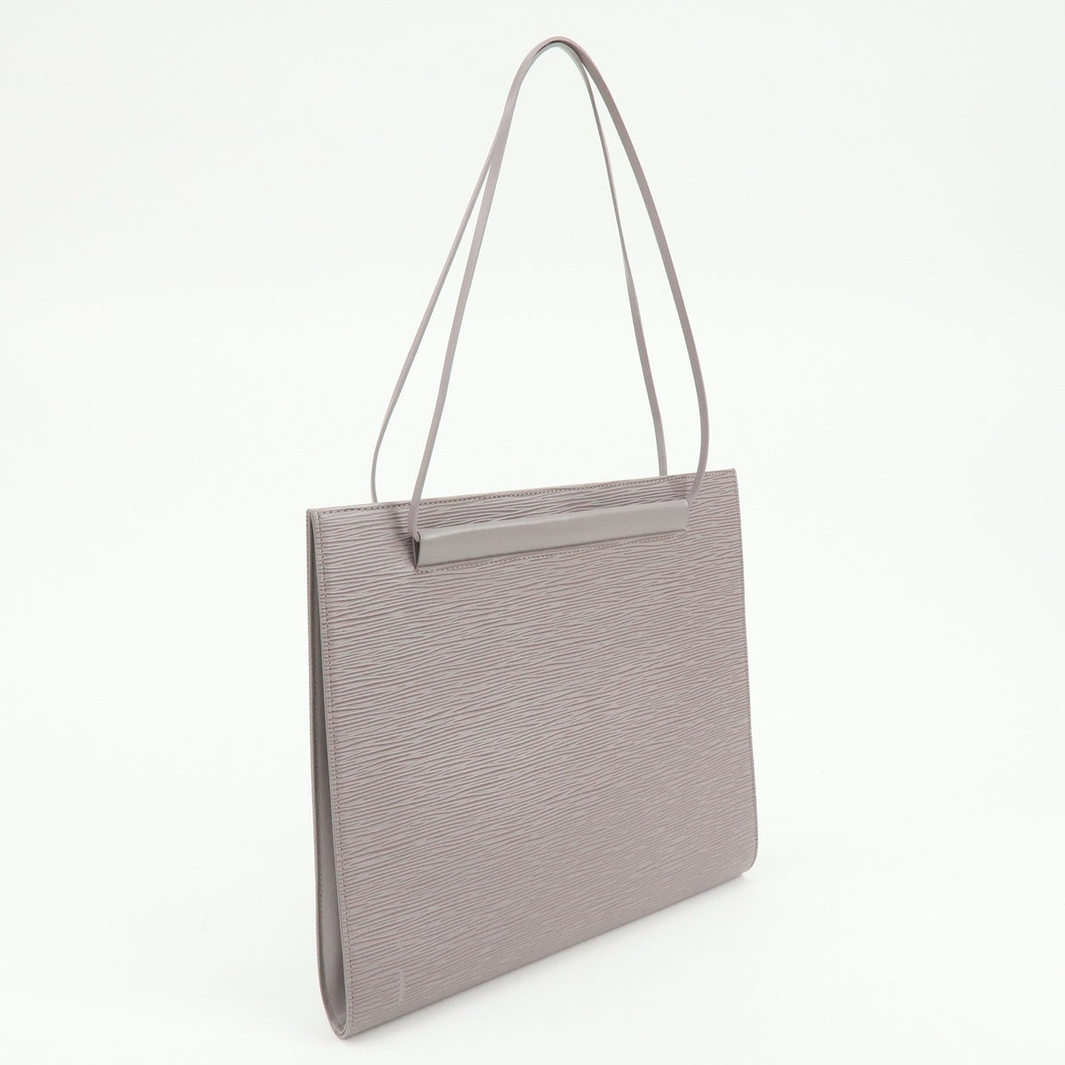 Louis Vuitton Saint Tropez Epi Leather Gray Leather Handbag (Pre-Owned)
