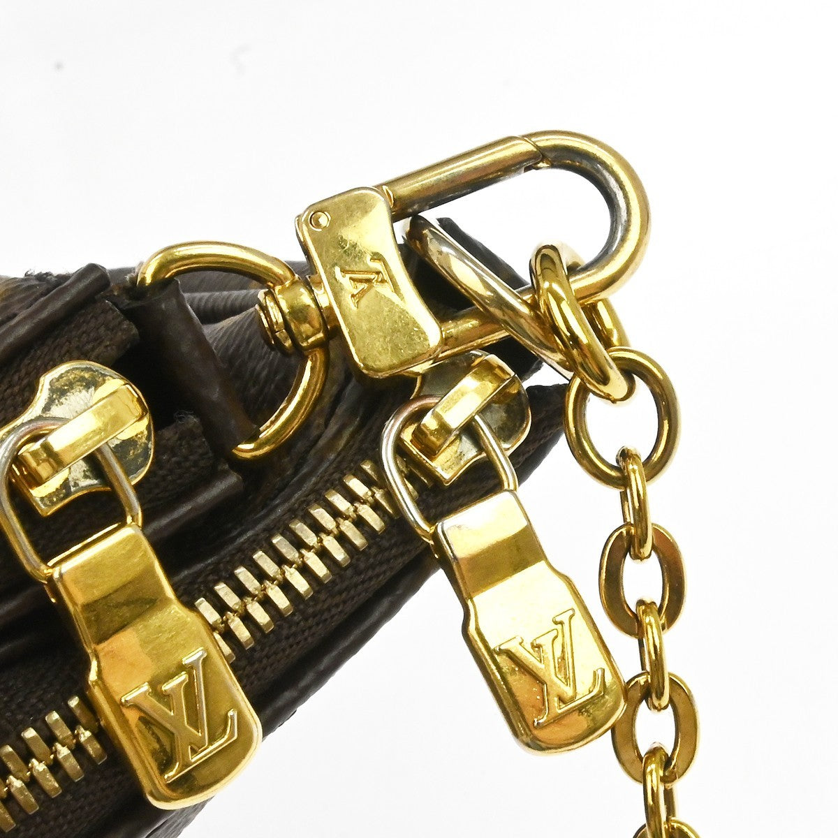 Louis Vuitton Multi-Pochette Monogram Brown Canvas Clutche & Pouche Bag (Pre-Owned)