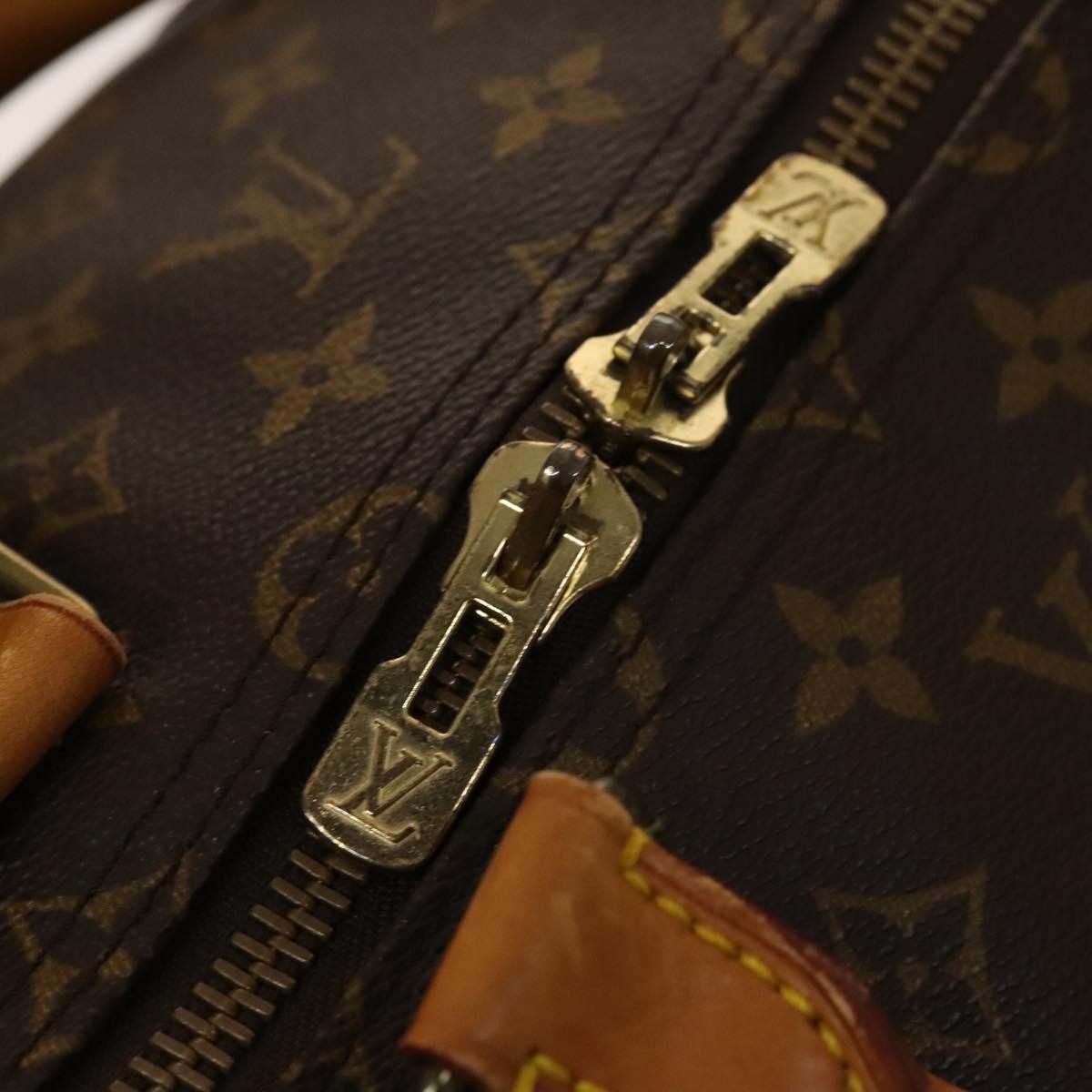 Louis Vuitton Keepall Monogram Canvas Brown Canvas Travel Bag Bag (Pre-Owned)