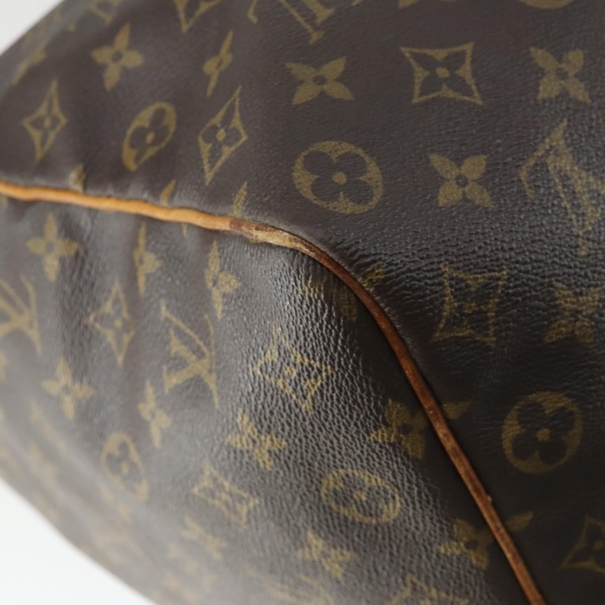 Louis Vuitton Keepall Monogram Canvas Brown Canvas Travel Bag Bag (Pre-Owned)