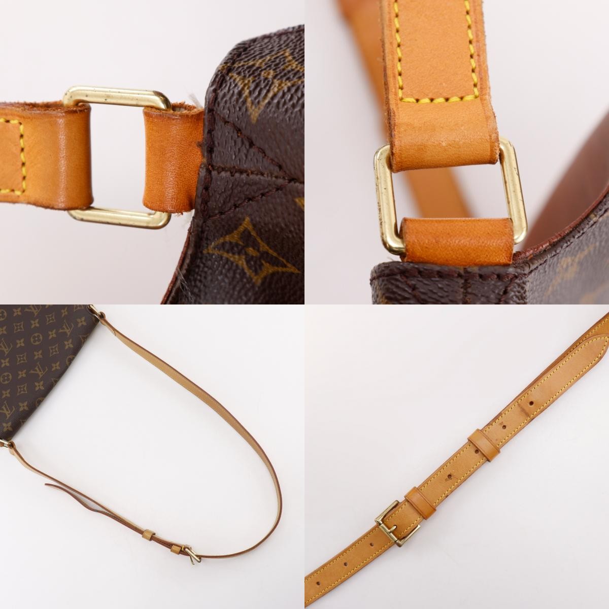 Louis Vuitton Musette Monogram Brown Canvas Shoulder Bag Bag (Pre-Owned)