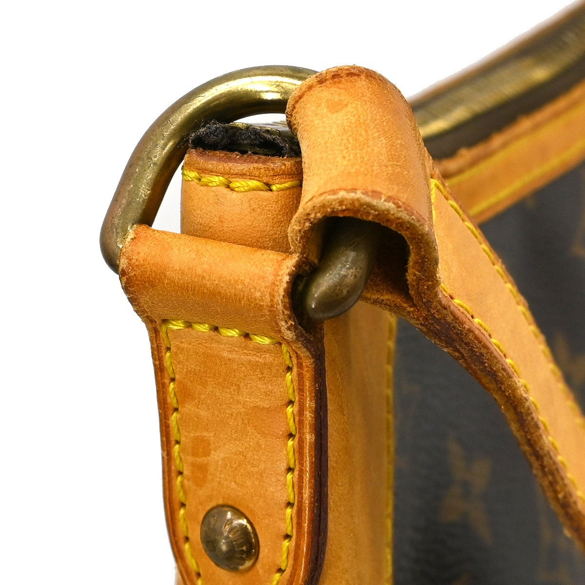 Louis Vuitton Odeon Monogram Canvas Brown Canvas Shoulder Bag Bag (Pre-Owned)