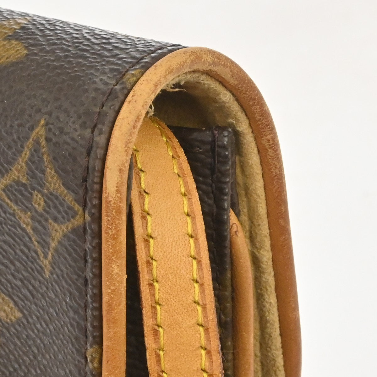 Louis Vuitton Twin Monogram Brown Canvas Clutche & Pouche Bag (Pre-Owned)