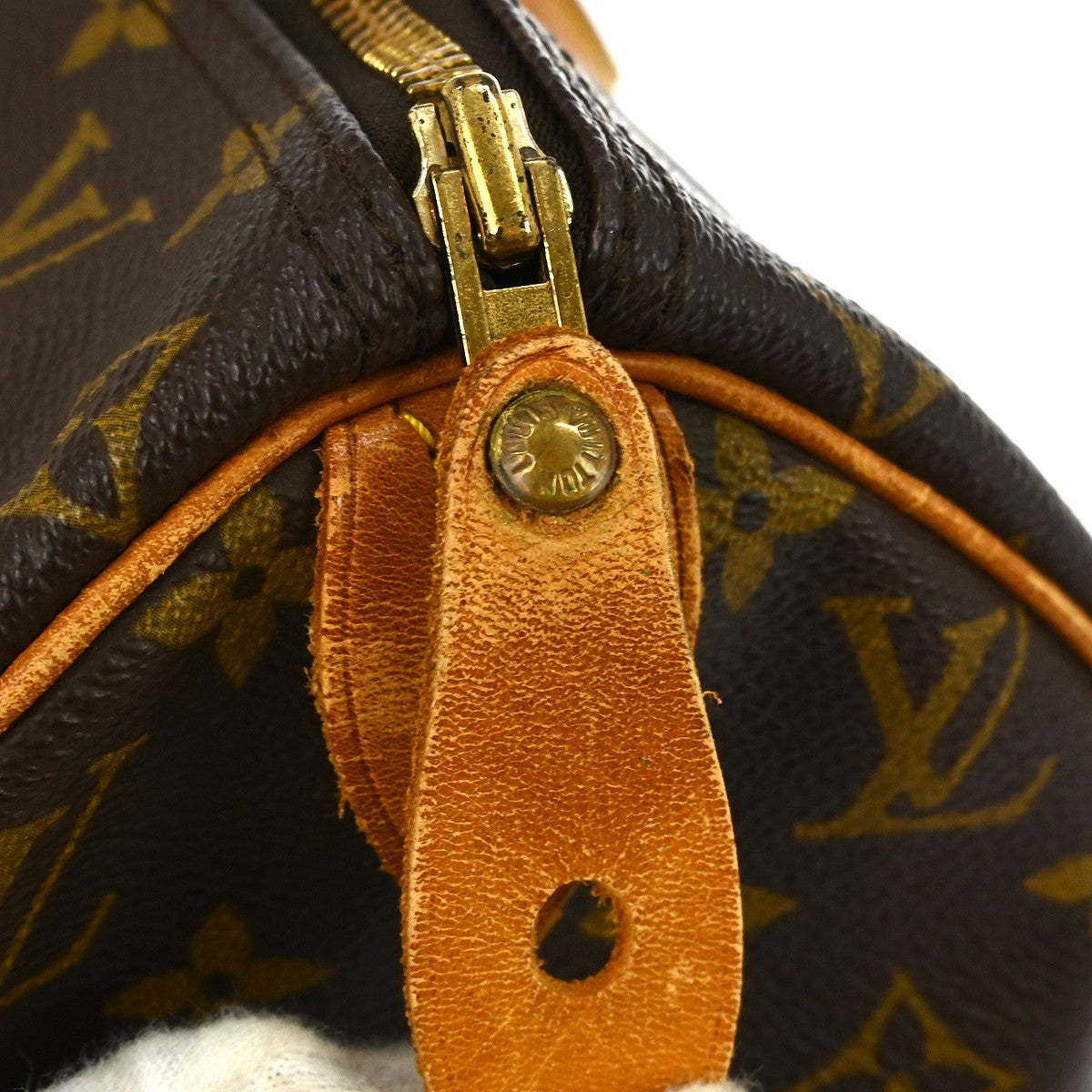 Louis Vuitton Speedy Monogram Canvas Brown Canvas Handbag (Pre-Owned)