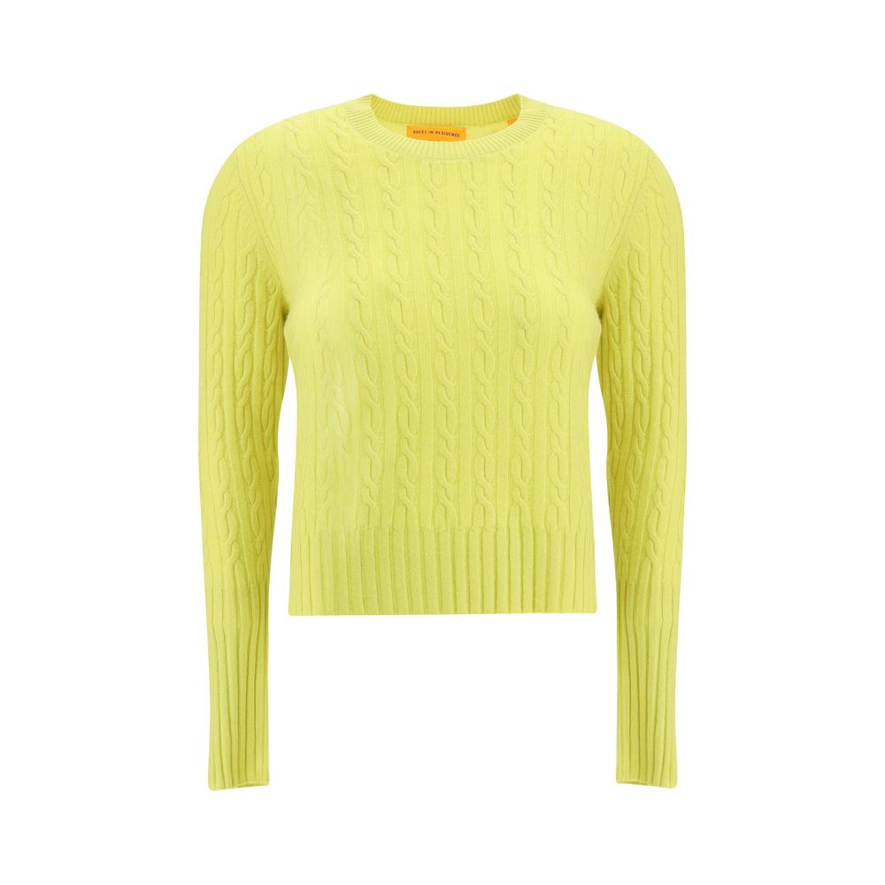 Guest in Residence Cashmere Braided Women's Sweater