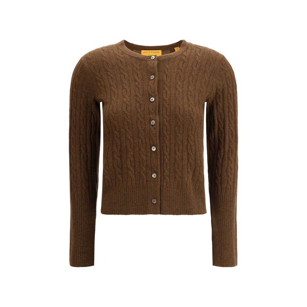 Guest in Residence Cashmere cable-knit Women's Cardigan