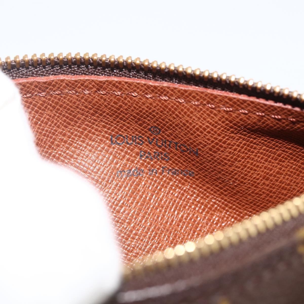 Louis Vuitton Papillon Pochette Monogram Canvas Brown Canvas Clutche & Pouche Bag (Pre-Owned)