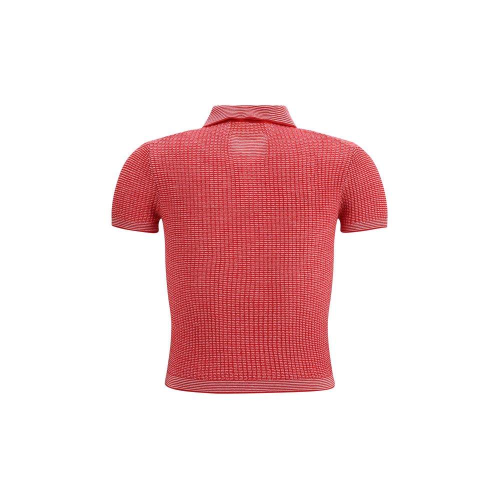 Guest in Residence Shrunken cashmere Polo Women's Shirt