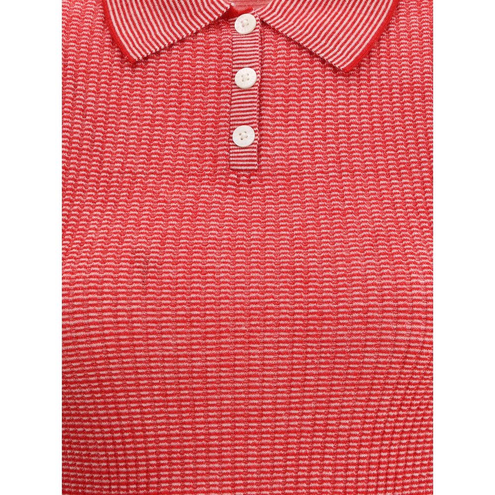 Guest in Residence Shrunken cashmere Polo Women's Shirt