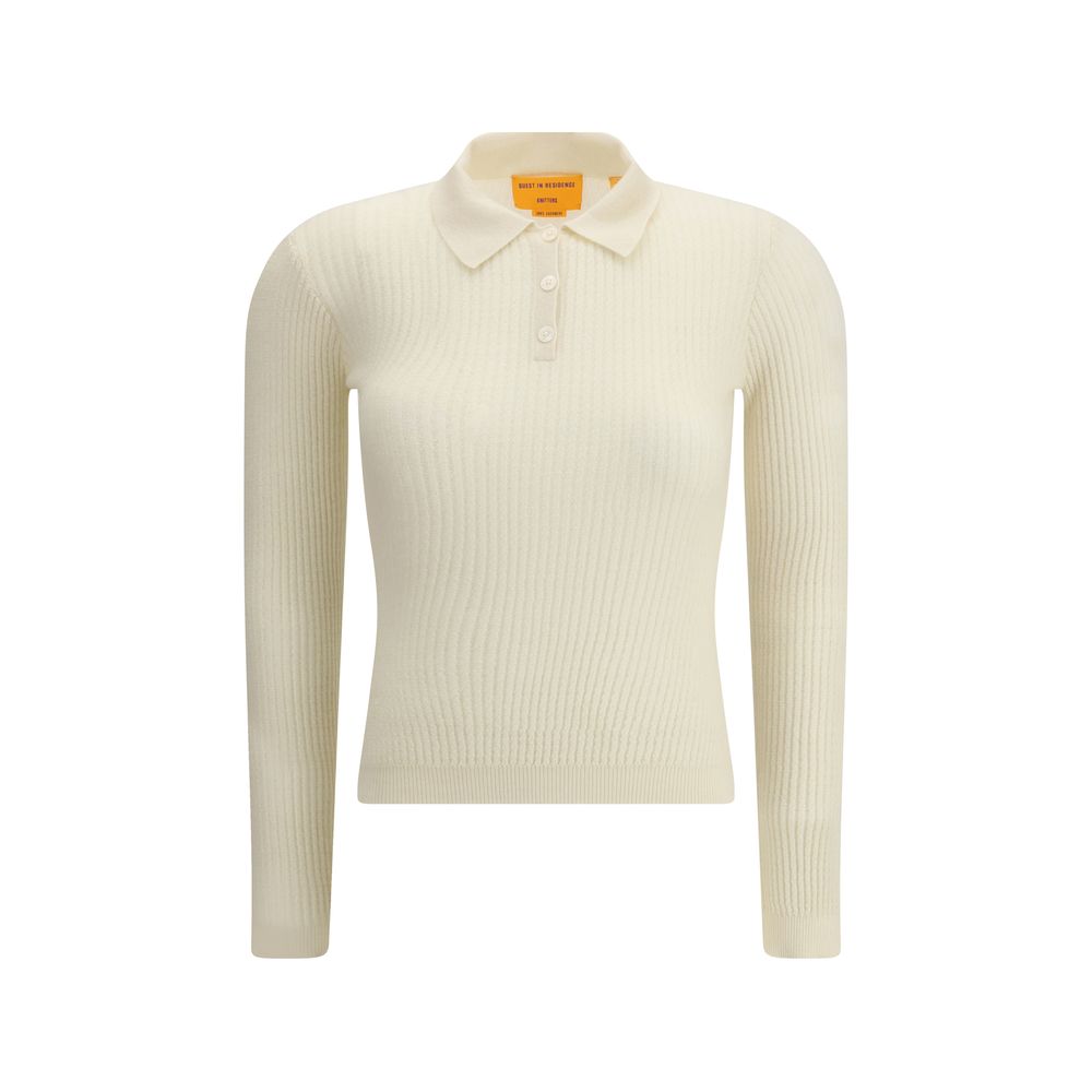 Guest in Residence Cashmere Polo Women's Sweater