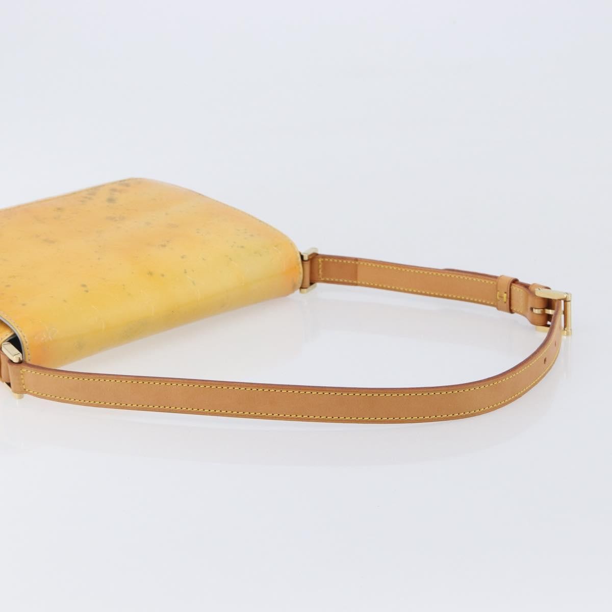 Louis Vuitton Thompson Street Monogram Vernis Yellow Patent_Leather Shoulder Bag Bag (Pre-Owned)
