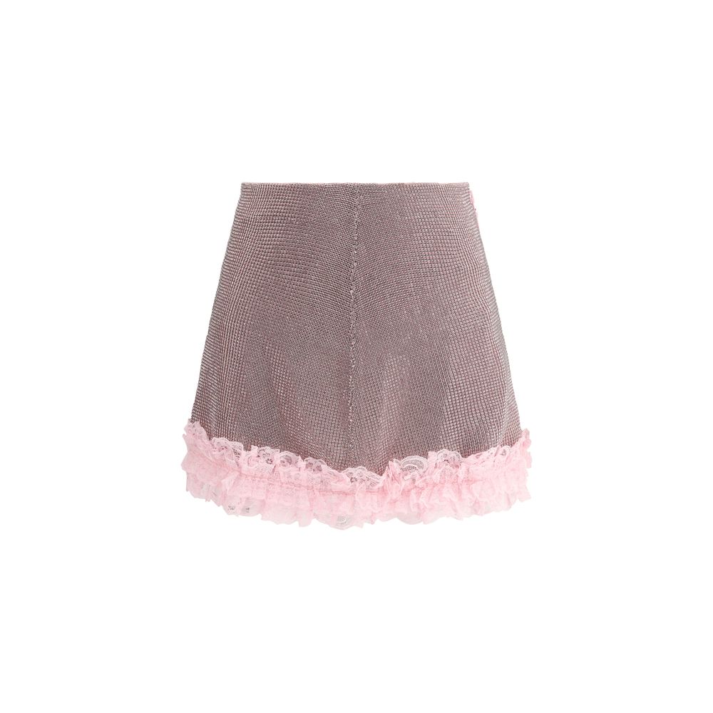 Self-Portrait Crystal Women's Miniskirt