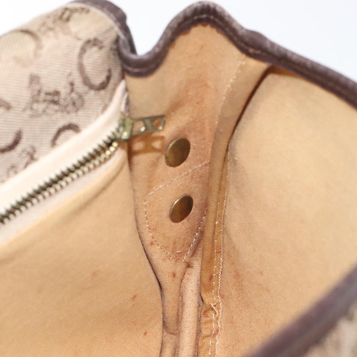 Celine C Sulky Canvas Brown Canvas Shoulder Bag Bag (Pre-Owned)