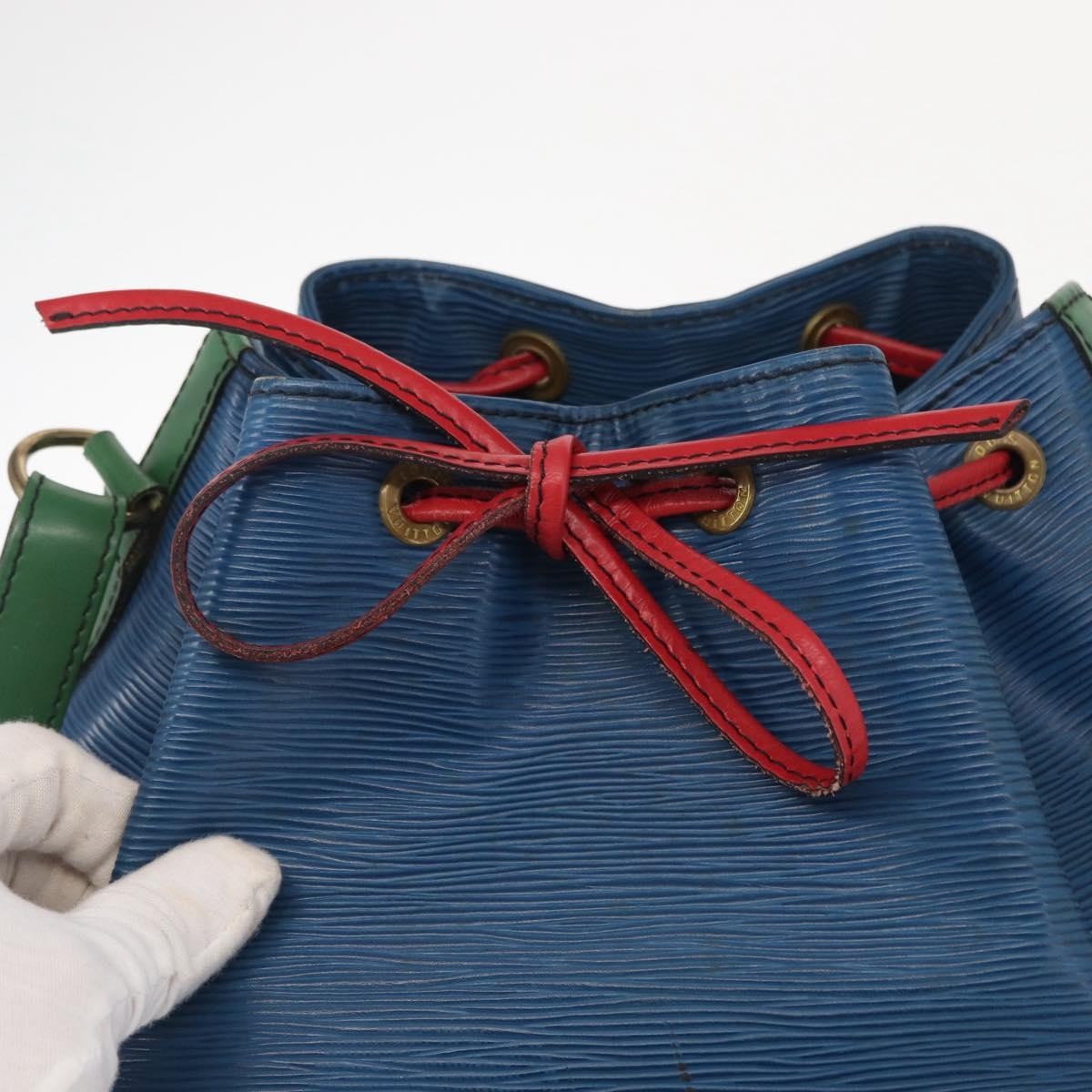 Louis Vuitton Tricolor Noe Epi Leather Blue Leather Shoulder Bag Bag (Pre-Owned)