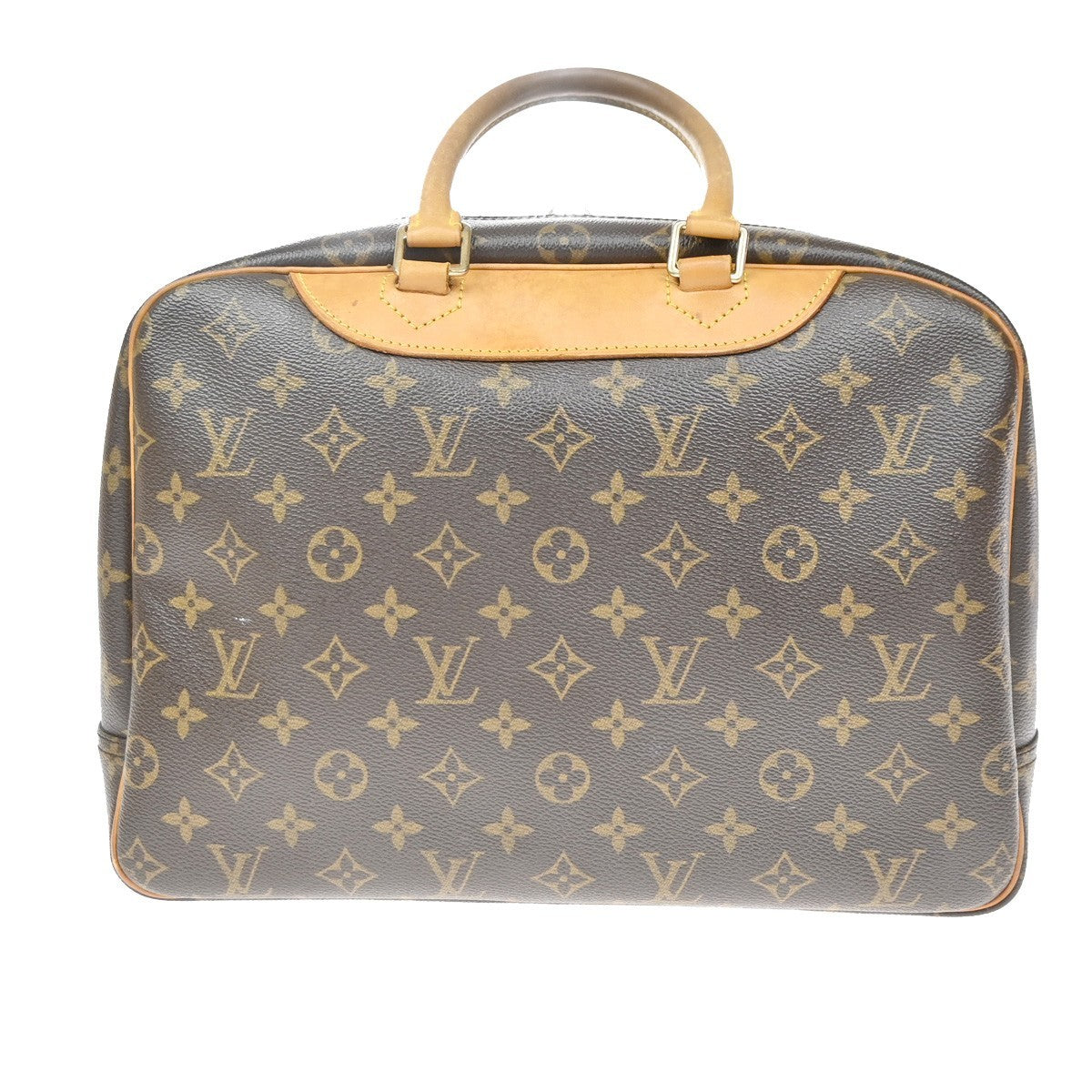 Louis Vuitton Trouville Monogram Canvas Brown Canvas Handbag (Pre-Owned)