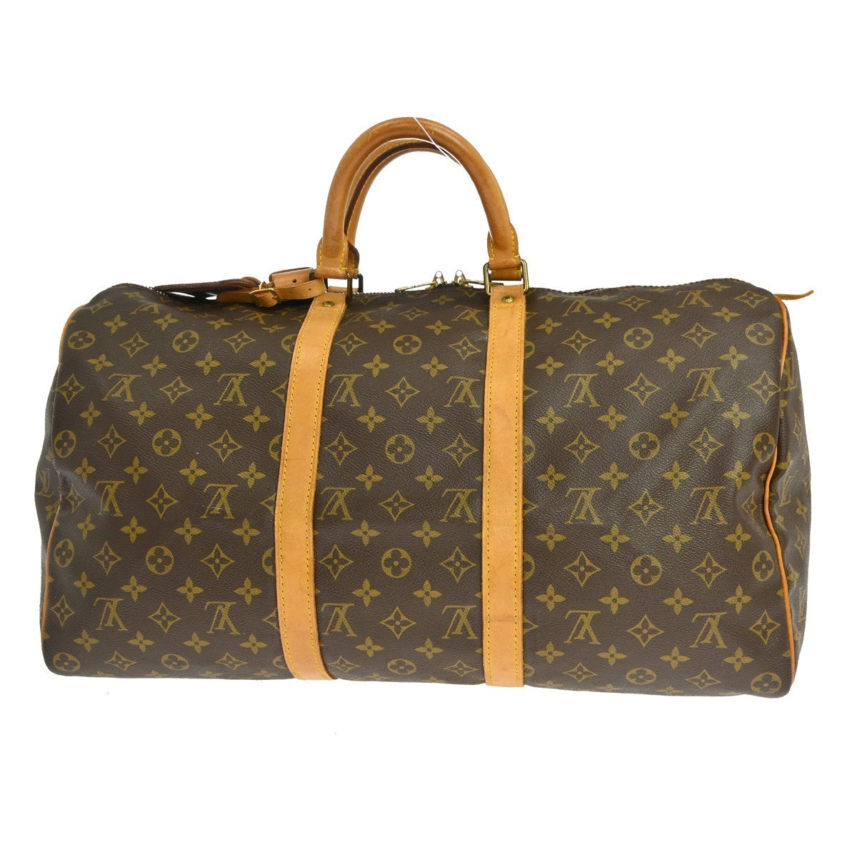Louis Vuitton Keepall Monogram Canvas Brown Canvas Travel Bag Bag (Pre-Owned)
