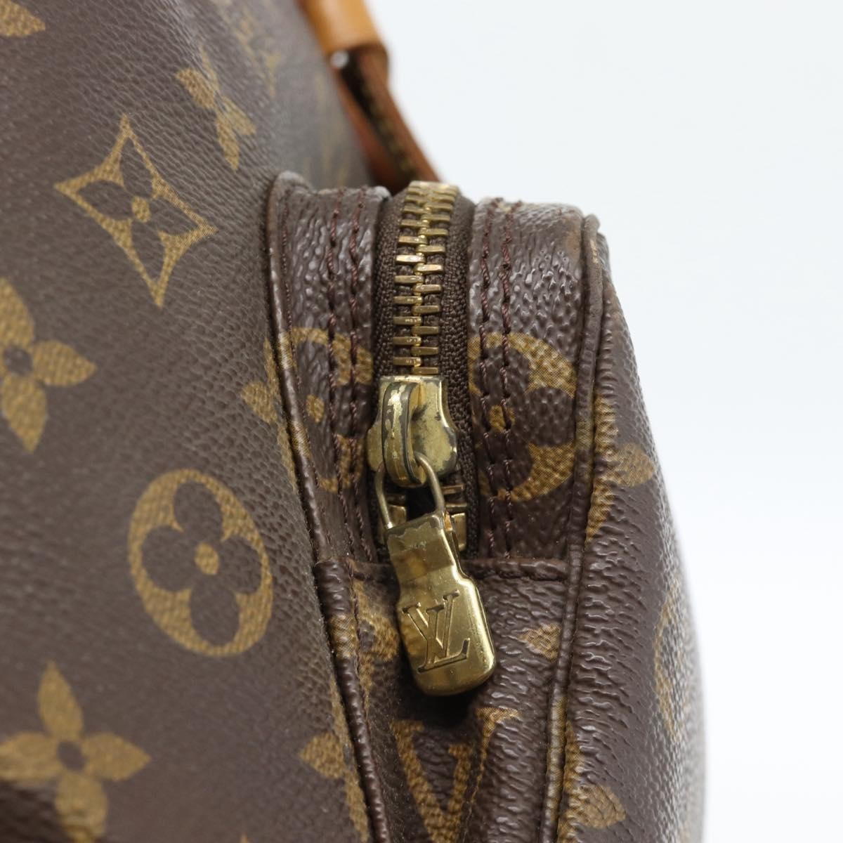 Louis Vuitton Vintage Montsouris Monogram Canvas Brown Canvas Backpack Bag (Pre-Owned)
