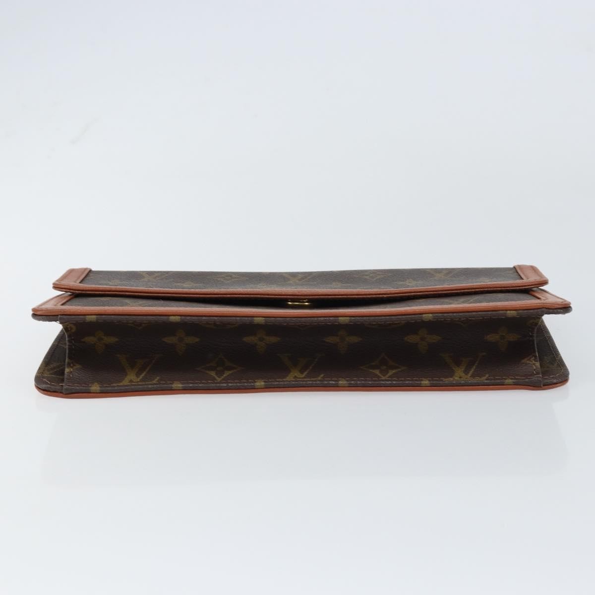 Louis Vuitton Dame Pochette Monogram Canvas Brown Canvas Clutche & Pouche Bag (Pre-Owned)