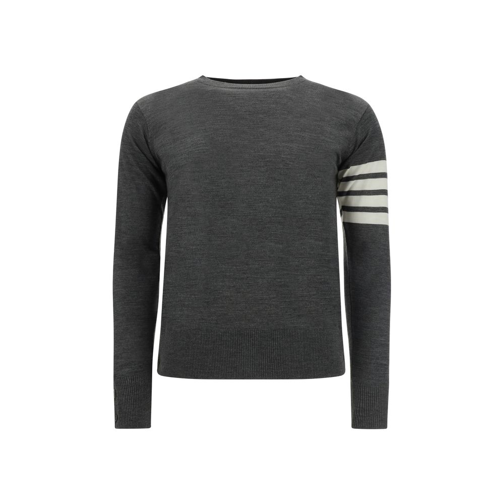 Thom Browne Gray Wool Oves Aries Men's Sweatshirt