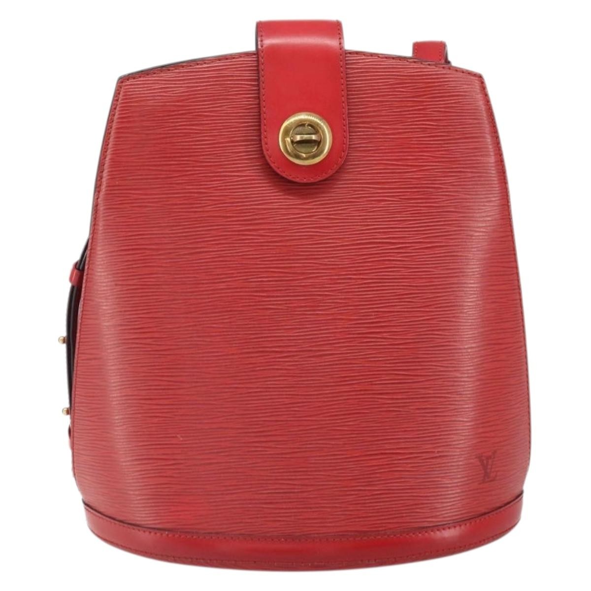 Louis Vuitton Cluny Epi Leather Red Leather Shoulder Bag Bag (Pre-Owned)