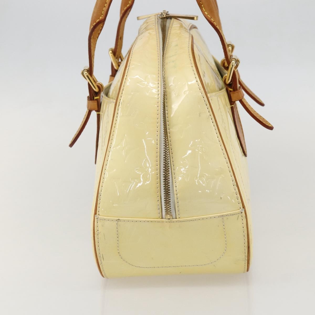 Louis Vuitton Summit Drive Monogram Vernis Yellow Patent_Leather Handbag (Pre-Owned)