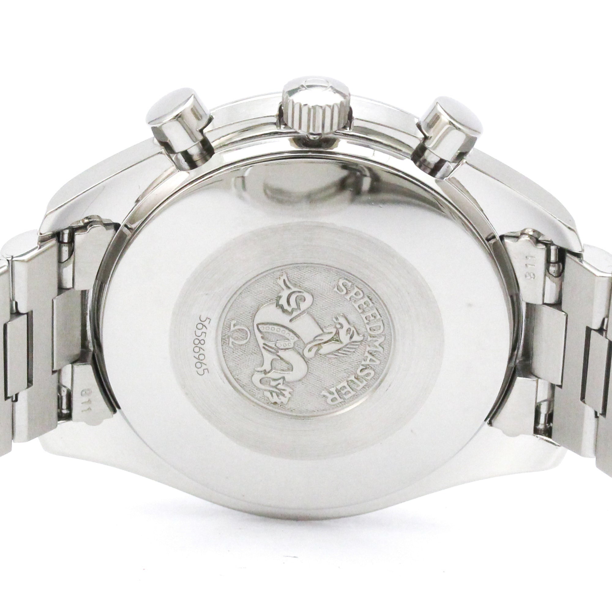 Omega Speedmaster Reduced Chronograph Automatic Stainless Steel Watch (Pre-Owned)