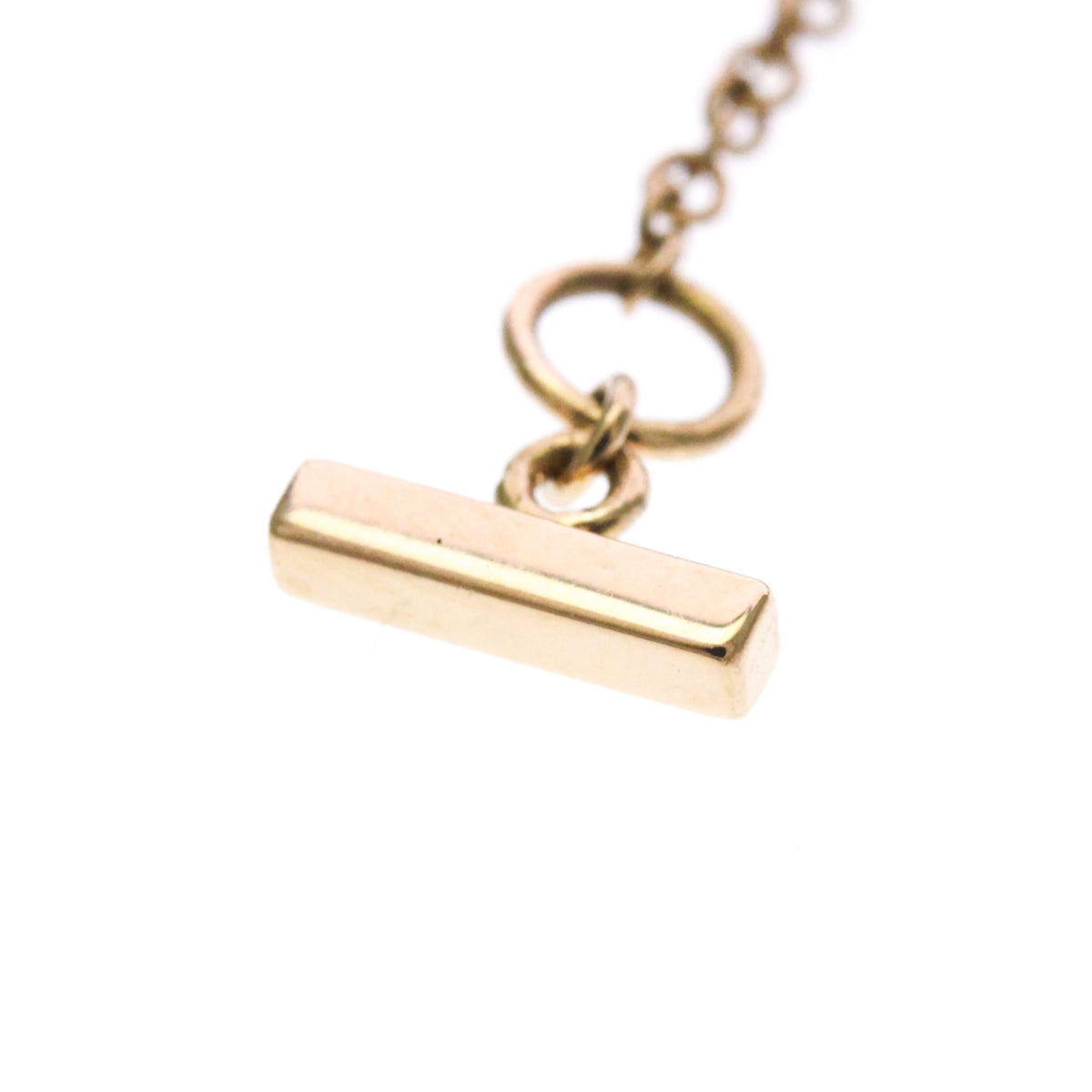 Tiffany & Co. T Smile Pendant 18K Rose Gold Pink Pink_Gold Necklace Jewelry (Pre-Owned)