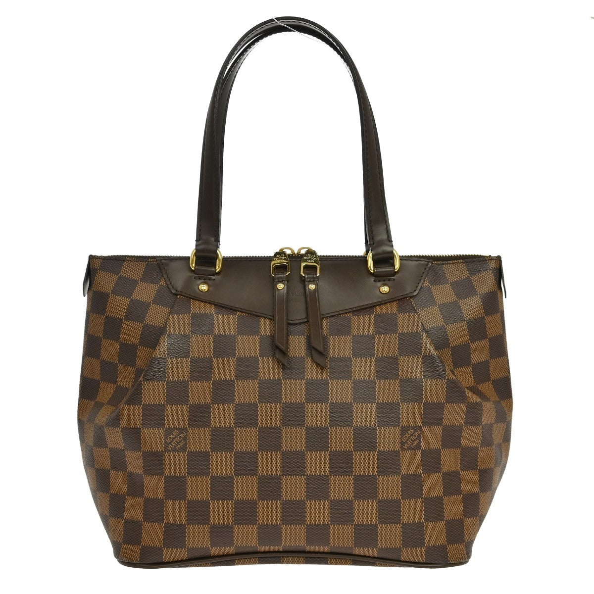 Louis Vuitton Westminster Damier Ebene Brown Canvas Tote Bag Bag (Pre-Owned)