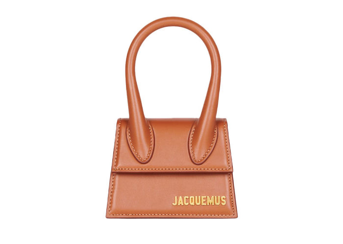 Jacquemus Le Chiquito Mini Leather Brown Calfskin Handbag (Pre-Owned)