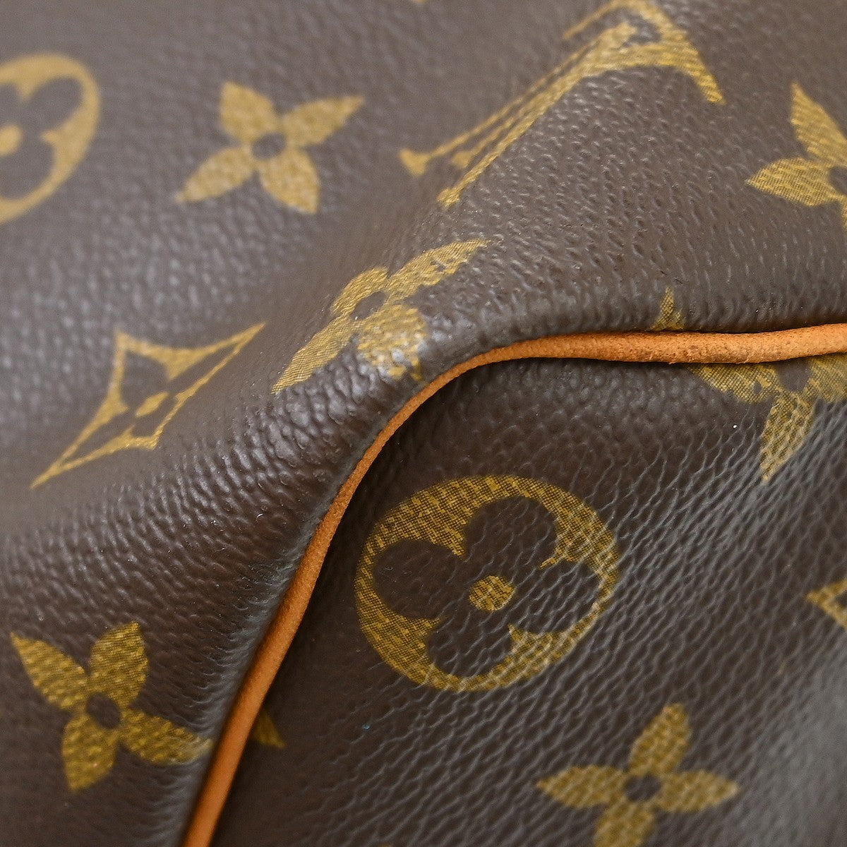 Louis Vuitton Keepall Monogram Canvas Brown Canvas Travel Bag Bag (Pre-Owned)