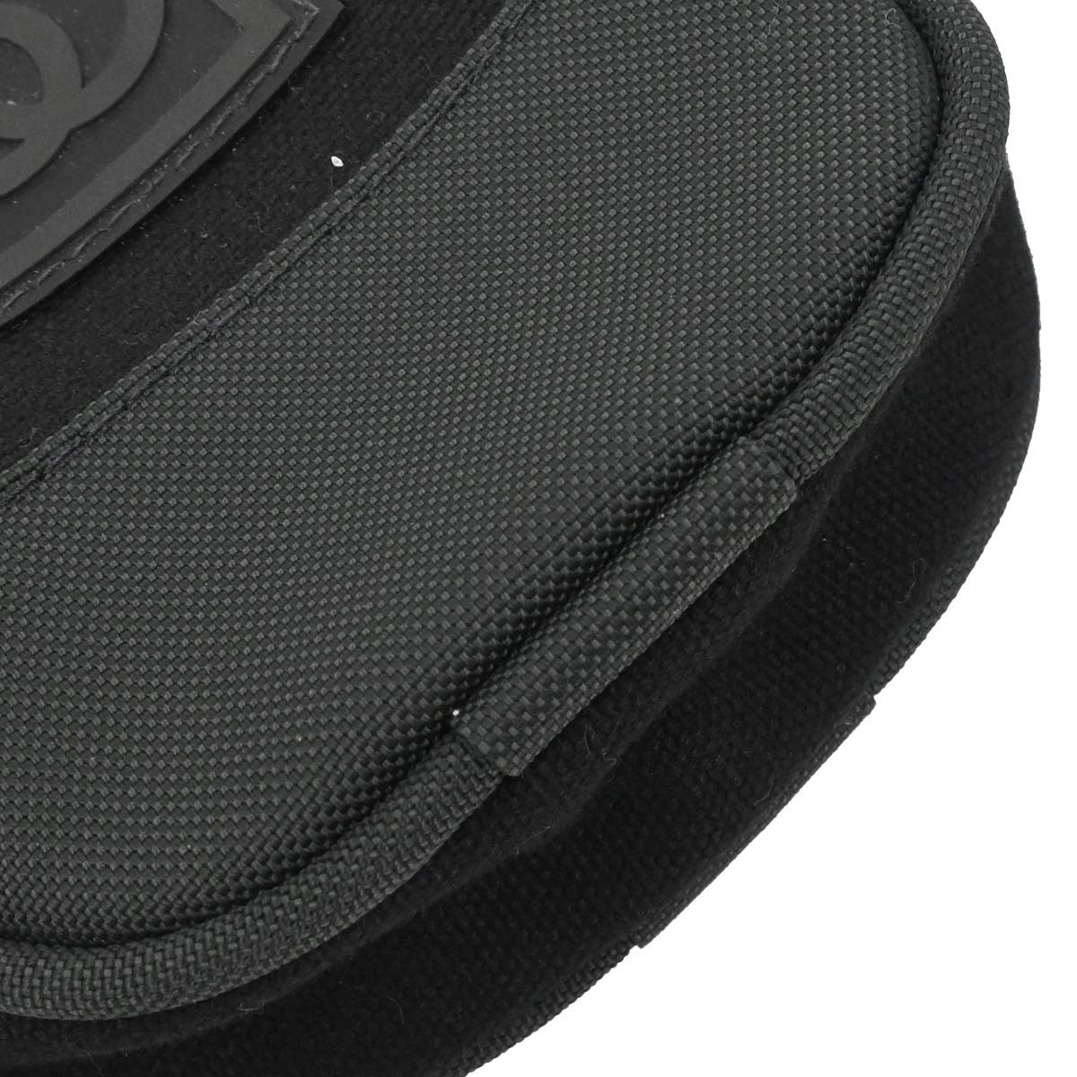 Chanel Sport Line Nylon Black Nylon Crossbody Bag Bag (Pre-Owned)