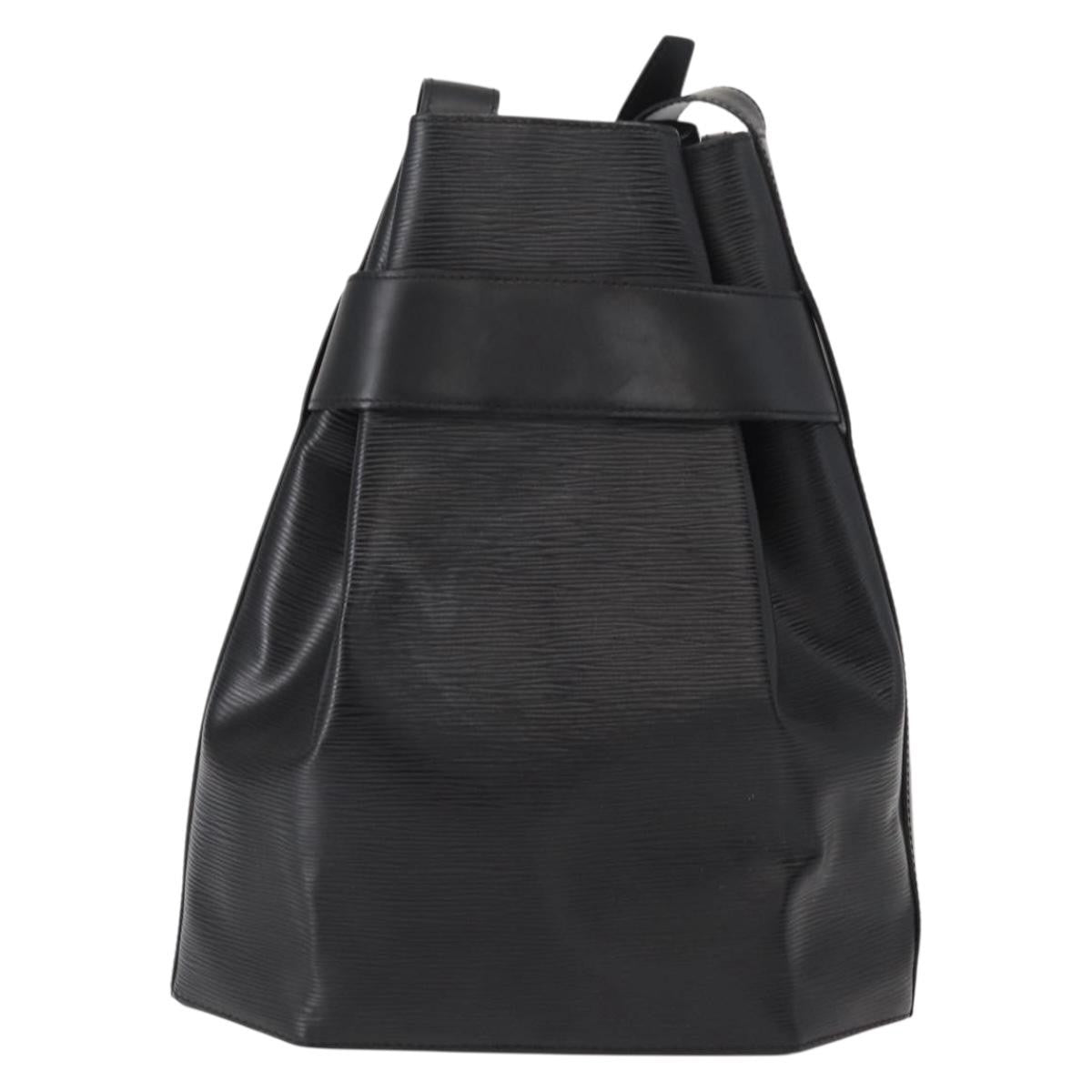 Louis Vuitton Vintage Sac D'epaule Epi Leather Black Leather Shoulder Bag Bag (Pre-Owned)