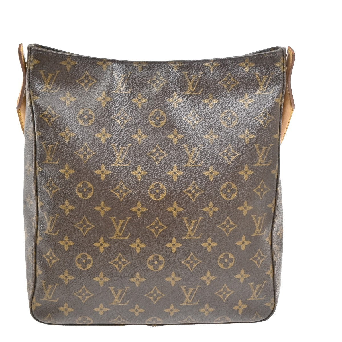 Louis Vuitton Looping Monogram Canvas Brown Canvas Handbag (Pre-Owned)