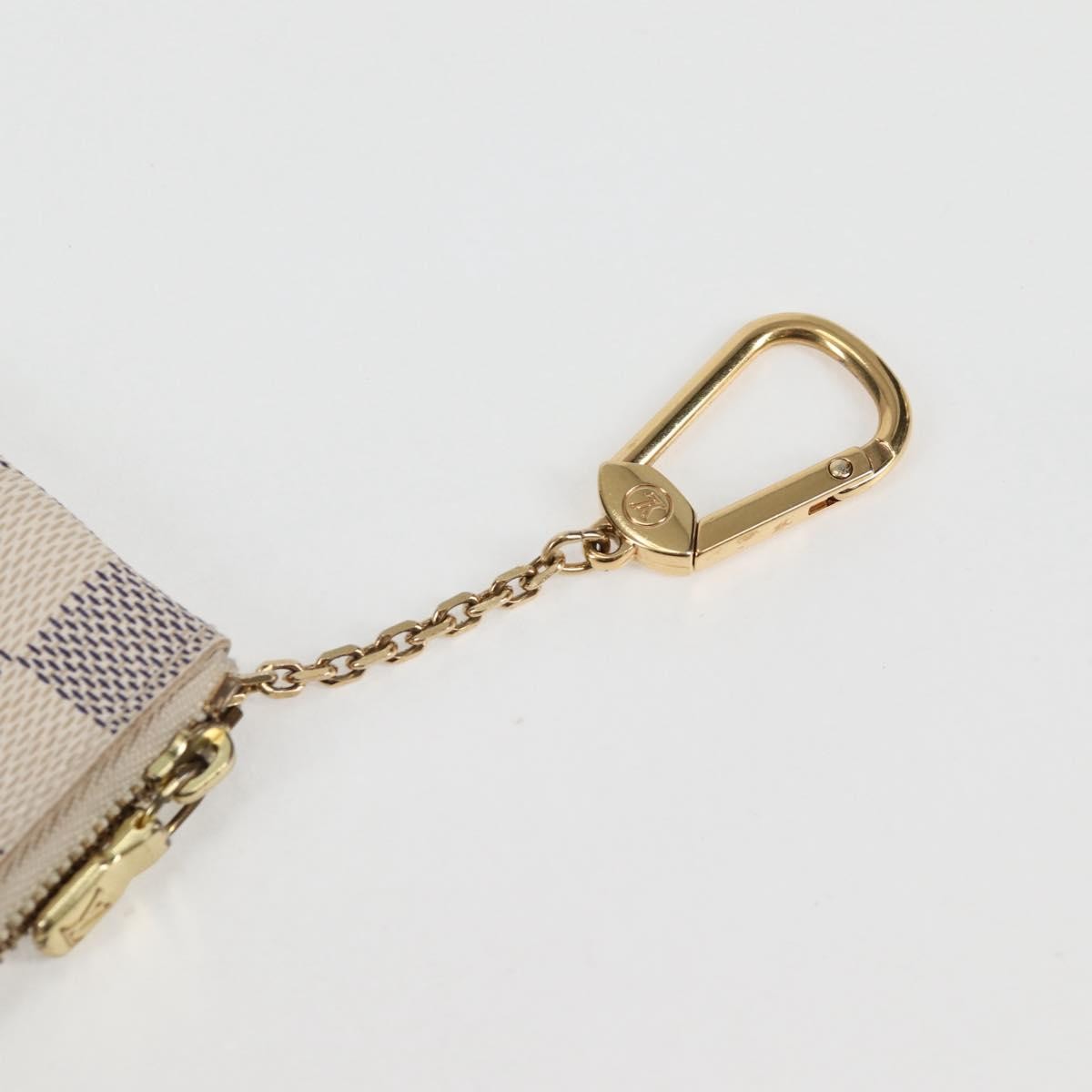 Louis Vuitton Pochette Clés Nm Canvas White Canvas Wallets Accessory (Pre-Owned)