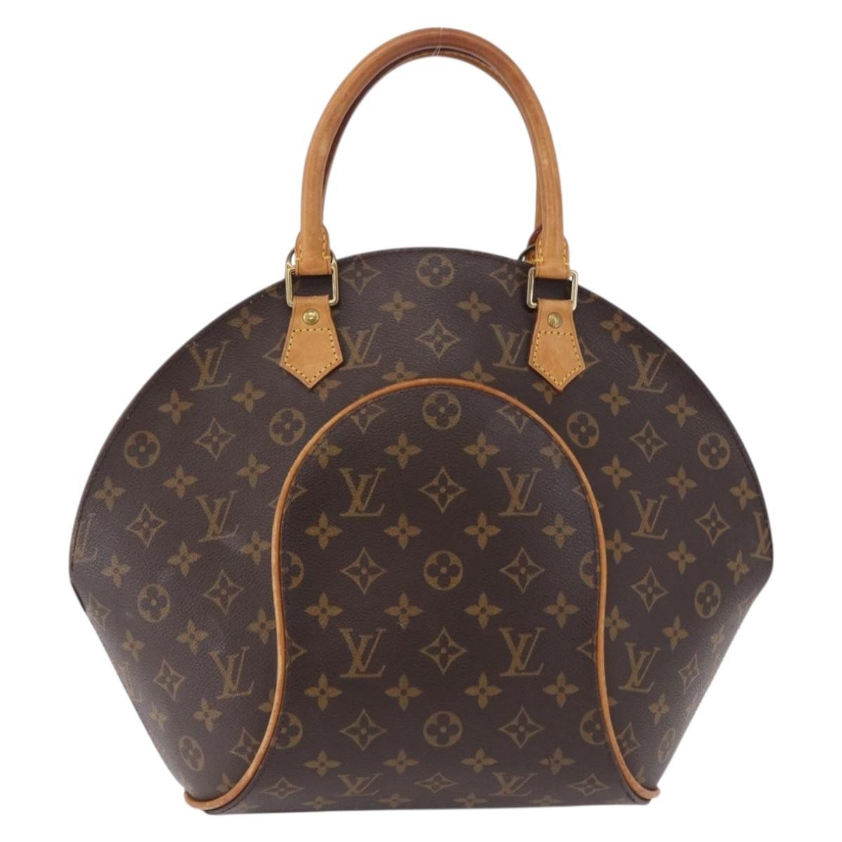 Louis Vuitton Ellipse Monogram Canvas Brown Canvas Handbag (Pre-Owned)