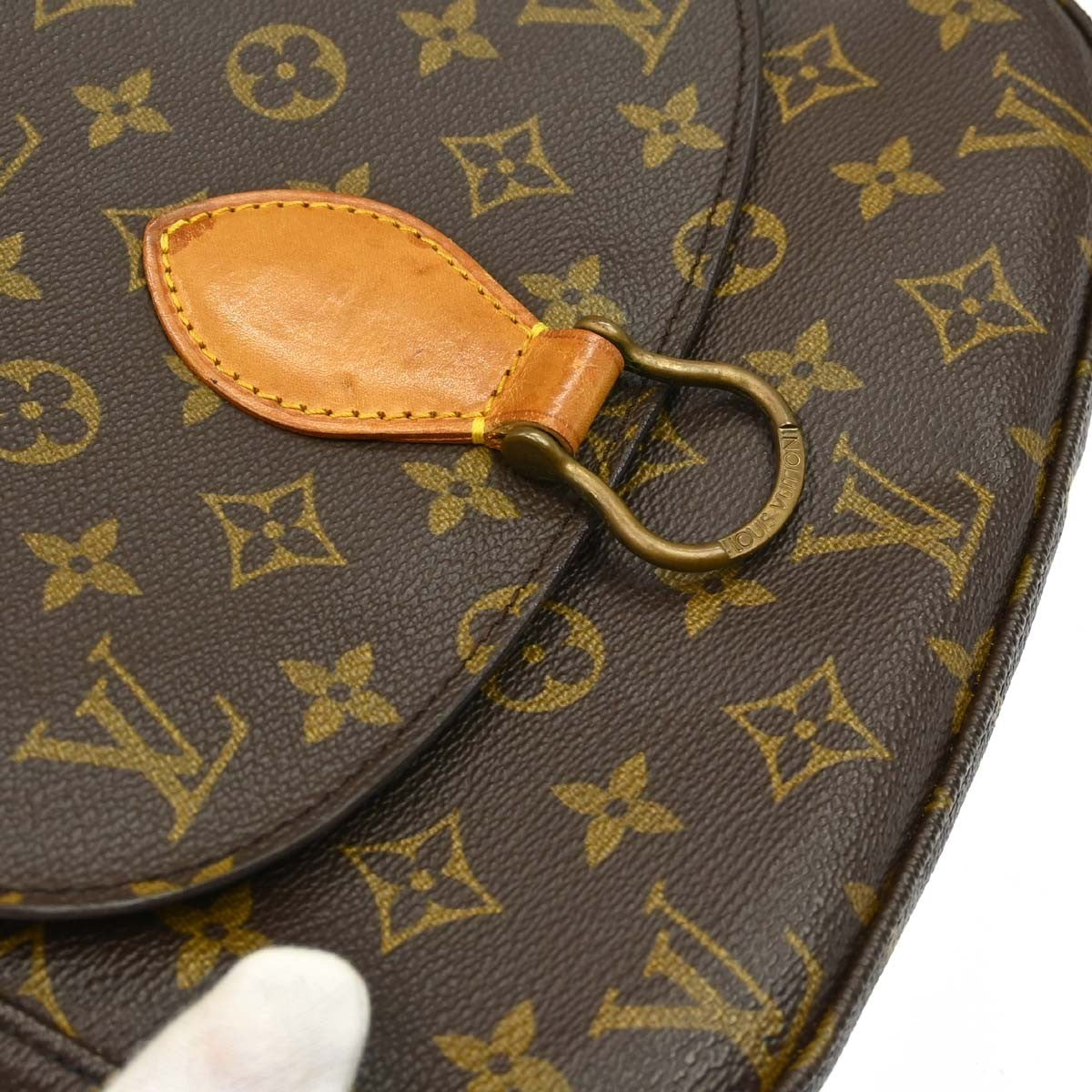 Louis Vuitton Saint Cloud Monogram Canvas Brown Canvas Handbag (Pre-Owned)