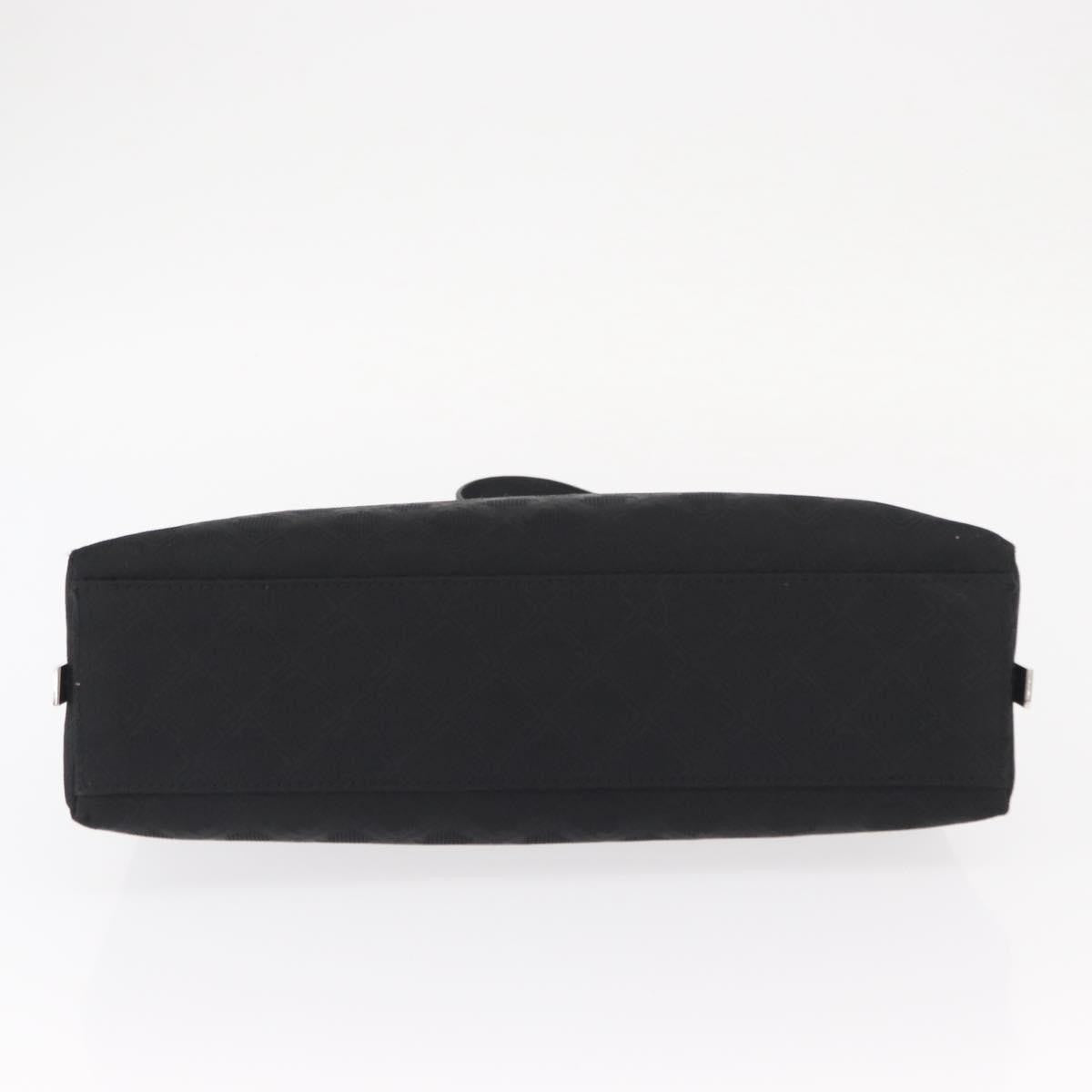 Salvatore Ferragamo Vintage Canvas Black Canvas Shoulder Bag Bag (Pre-Owned)