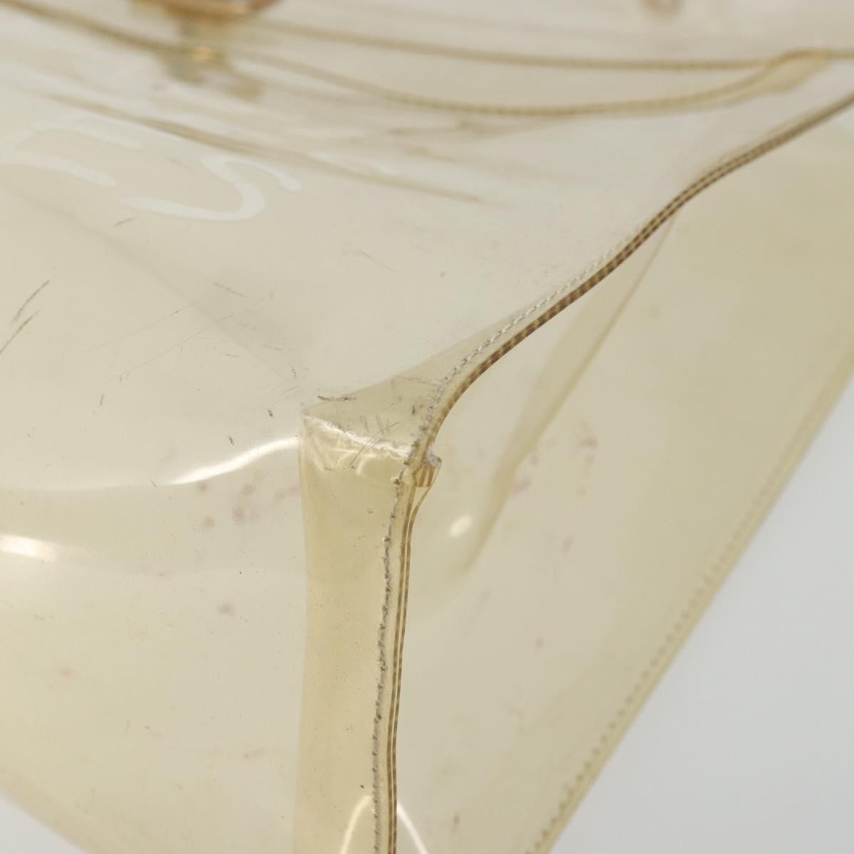 Hermes Kelly Souvenir Vinyl Clear Plastic Handbag (Pre-Owned)