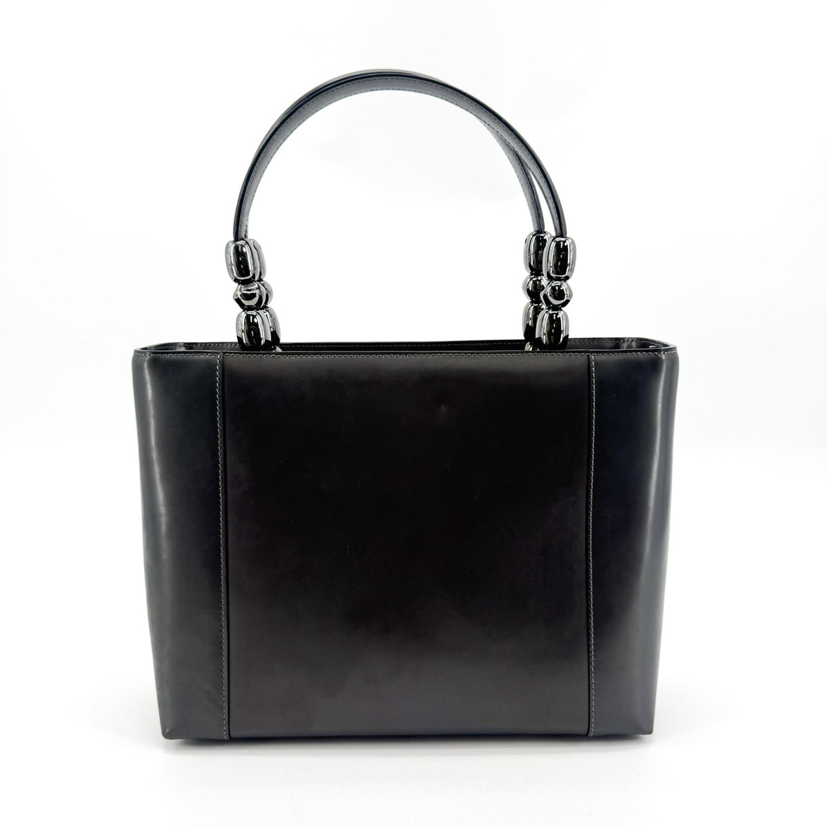 Christian Dior Malice Leather Black Calfskin Handbag (Pre-Owned)